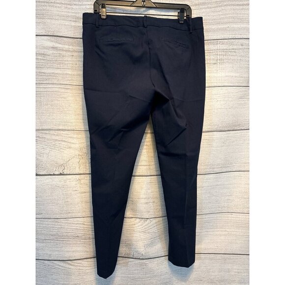 Women's Navy Stretchy Dress Pants size 12 - Picture 3 of 4